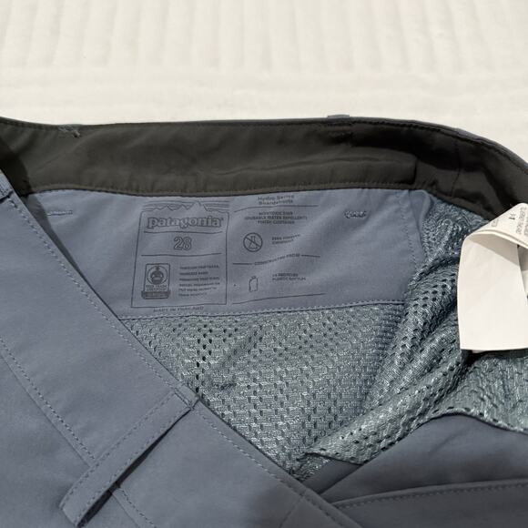 Patagonia Hydro Series Boardshorts Men Size 28 Gray Blue Lightweight - Picture 3 of 6